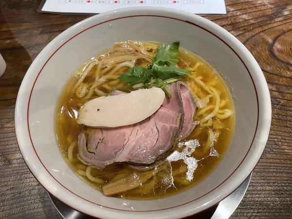 「鶏そば醤油」@自家製麺オオモリ製作所 壬生店の写真