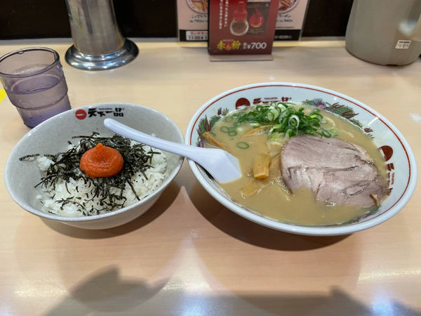 「スープ定食」@天下一品 立川店の写真