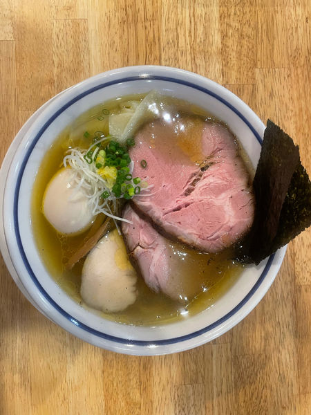 「特製中華そば・塩」@手打式超多加水麺 ののくらの写真