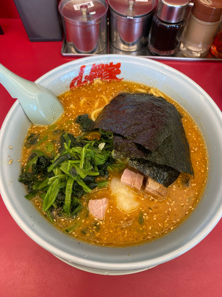 「特製味噌ラーメン」@ラーメン山岡家 伊勢崎宮子店の写真