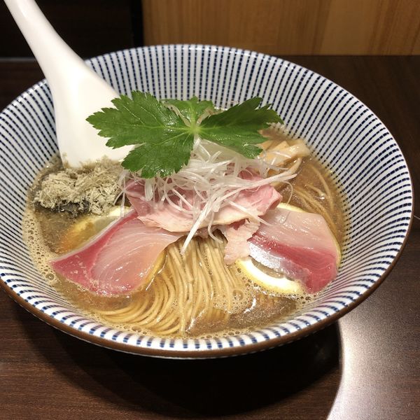 「【限定】鰤そば」@寿製麺 よしかわ 西台駅前店の写真