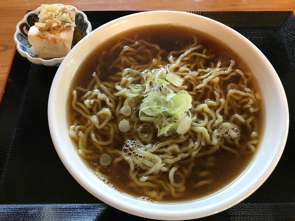 「かけ中華　500円」@味舞台えんにちの写真
