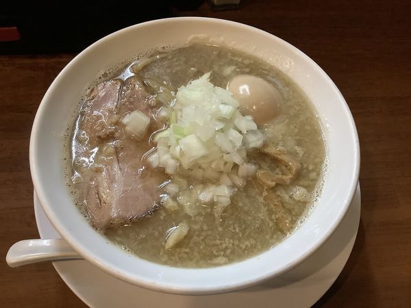 「燕三条系中華そば（期間限定）850円」@中華そば 一休の写真