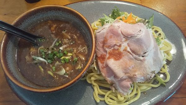 「カリー南蛮つけそば(¥900)」@Cafe Montanaの写真