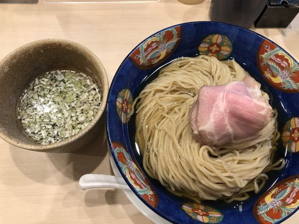 「鰹昆布水つけめん900円」@つけめん金龍の写真