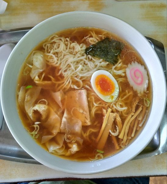 「ワンタンメン（￥850）」@大勝軒 狭山ヶ丘店の写真