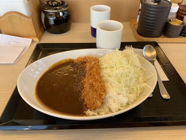 「かつカレー梅（650円）」@かつや 南流山店の写真