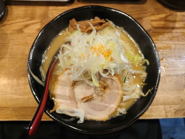 「味噌ラーメン￥910 ライスランチサービス」@麺処 花田 上野店の写真