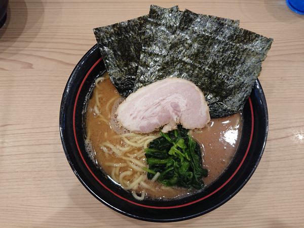 「ラーメン￥650 ライスサービス」@家系 麺場寺井の写真