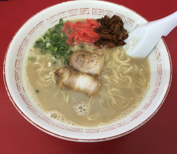 「ラーメン(660¥)」@博多一番の写真
