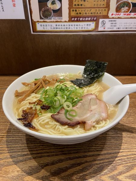 「貝の旨味の塩ラーメン」@中華そば うめやの写真