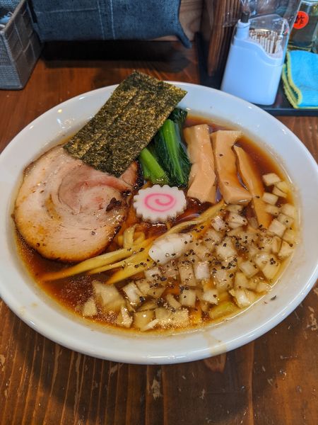 「鶏中華そば」@麺屋たつみ 喜心 狭山店の写真