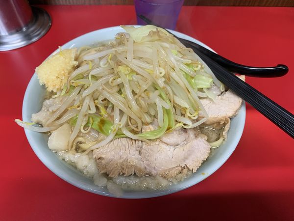 「ラーメン小　750円」@ラーメン二郎 新潟店の写真