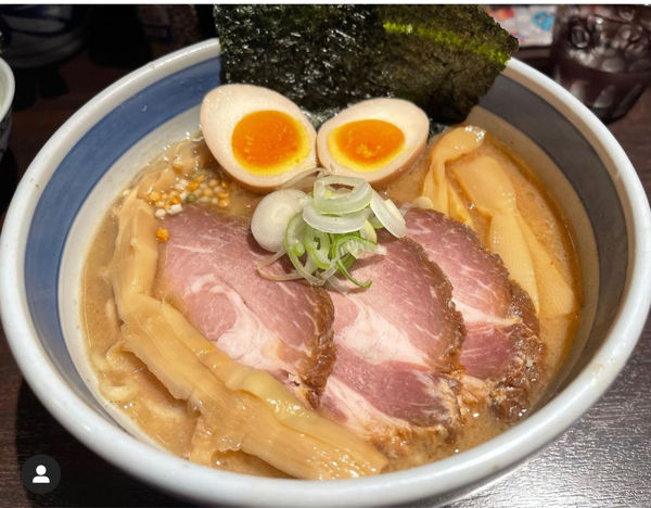 「特製濃厚らー麺」@九段 斑鳩 市ヶ谷本店の写真