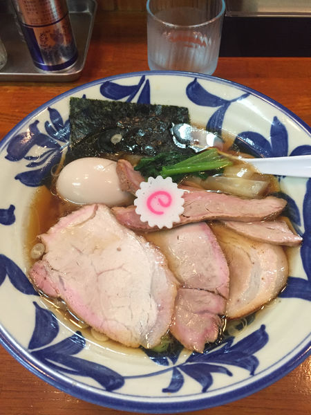 「特製ラーメン」@手打ち中華そば 竹の助の写真