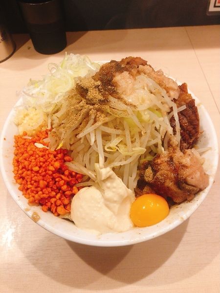 「まぜそば」@鷹の目 蒲田店の写真