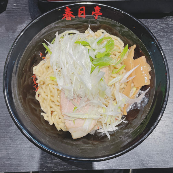 「しょうゆ油そば　640円」@油そば 春日亭 千葉店の写真