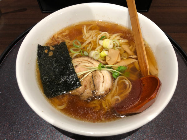 「らーめん」@手打ちらーめん 満月の写真