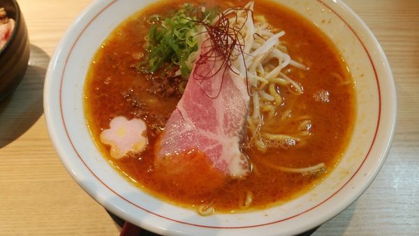 「味噌ラーメン」@拉麺開花の写真