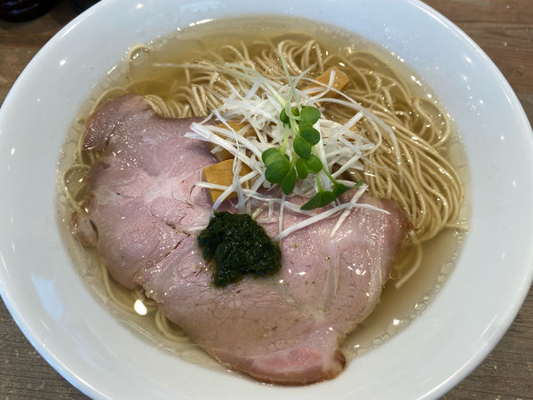 「だし麺 塩」@だし麺屋 ナミノアヤの写真