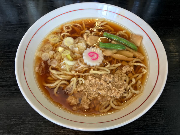 「朝ラーメン　500円」@仙臺鶏中華そば もとむらの写真