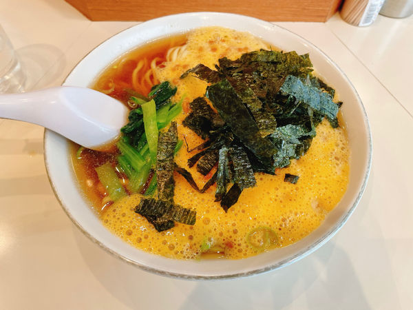 「納豆らぁめん」@らぁめん ほりうち 本店の写真