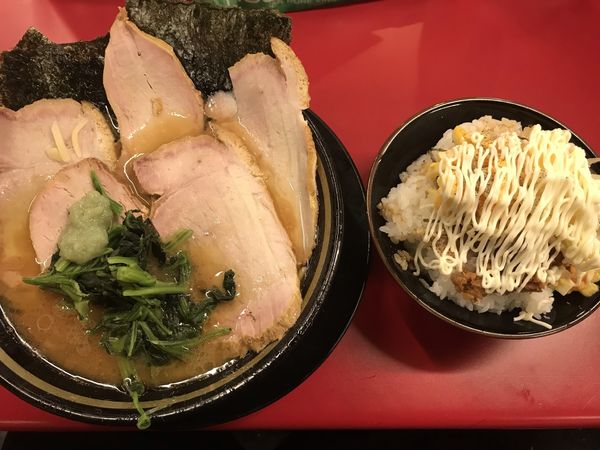 「チャーシュー麺＋たまごまぶし」@柏 王道家の写真