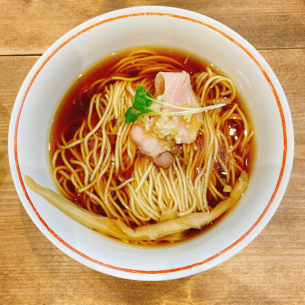「軍鶏そば」@麺尊 RAGEの写真