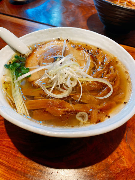 「穂先メンマ塩らーめん」@手打ちラーメン創房 舌笑家の写真