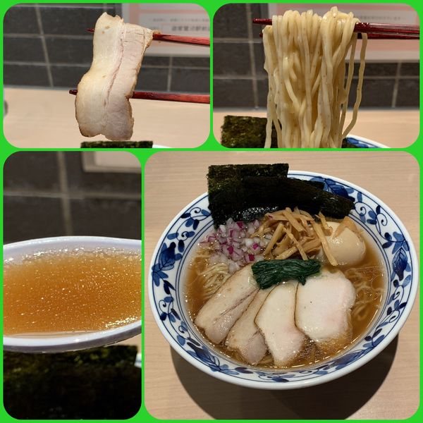 「特製中華そば￥1050→￥0(クーポン)」@貝出汁中華そば 麺匠遊やの写真