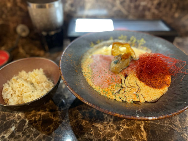 「牡蠣ラーメン三辛」@ただいま、変身中。の写真