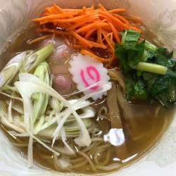 煮干醤油らーめん