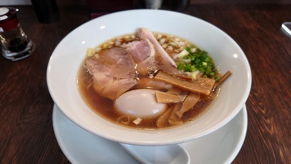 「チャーシューワンタンメン+味玉 1300円」@麺匠 きくちの写真