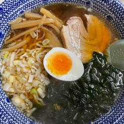 中華そば740円＋餃子&ビール