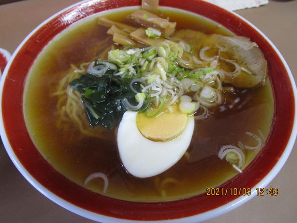 「ラーメン半チャーハンSet 800円」@かずさの写真