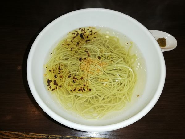 「へきるの塩かけそば」@自家製麺 まかないへきるの写真