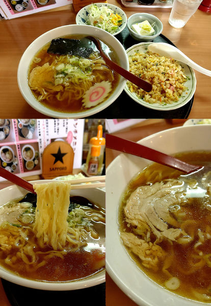 「佐野らーめん&チャーハンの『ランチセットC(¥830)』」@きらくの写真