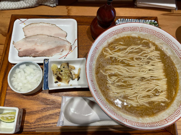 「さんまラーメン」@炭火焼濃厚中華そば 海富道の写真