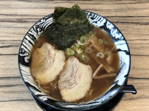 「しょうゆ龍＋龍の旨オムオム　￥１１６０」@らーめん龍の写真