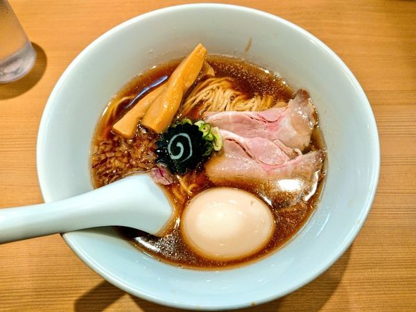 「味玉のどぐろそば」@らぁ麺 はやし田 横浜店の写真