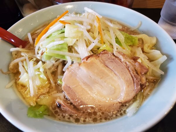 「キャベツモヤシラーメン・太麺」@中川家 大熊店の写真