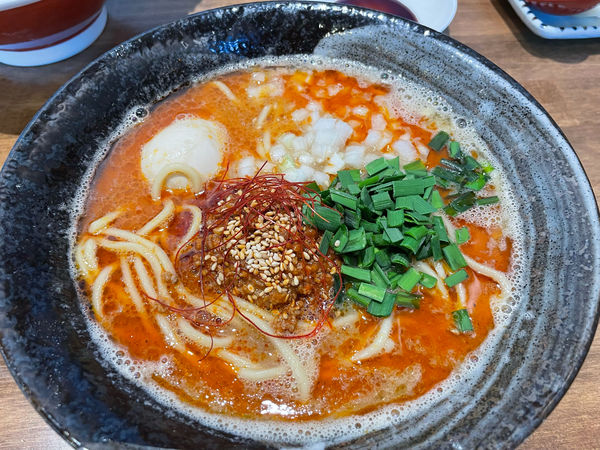 「味玉豚骨台湾ラーメン850円」@五代目むじゃきの写真
