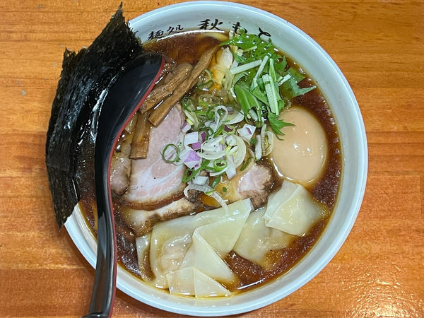 「特製醤油」@麺処 秋もとの写真