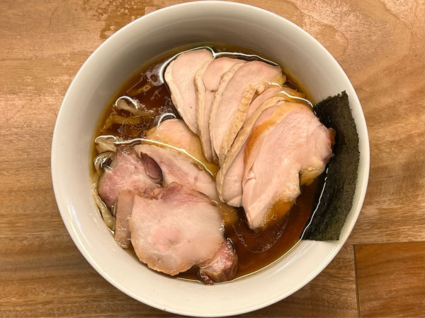 「鶏叉焼麺」@白河手打中華そば  一番いちばんの写真