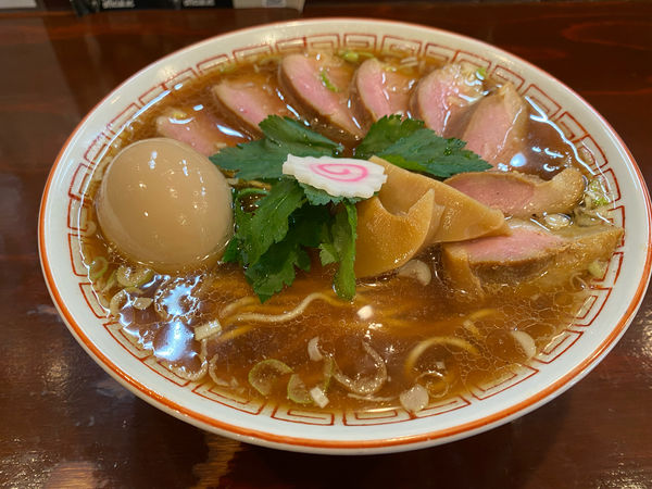 「鴨雫煮干しラーメン」@らーめん 五ノ神精肉店 煮干し編の写真