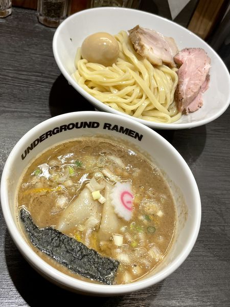 「特製濃厚つけめん ￥1230」@UNDERGROUND RAMEN 川越仲町の写真
