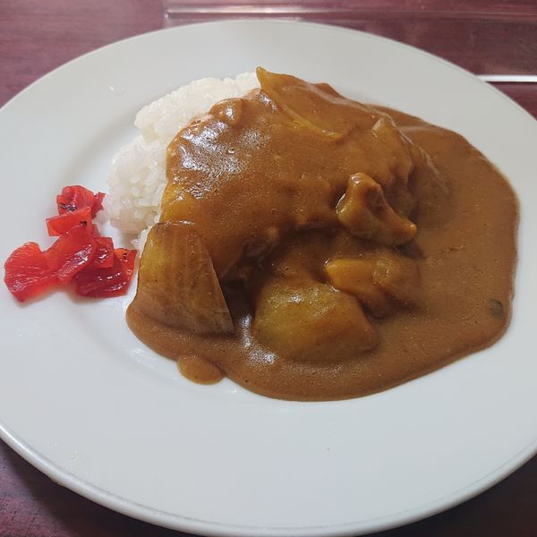 「ラーメン&カレーセット1000円」@栄屋ミルクホールの写真