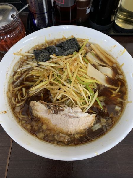 「ねぎらーめん 800円」@ぐうらーめんの写真