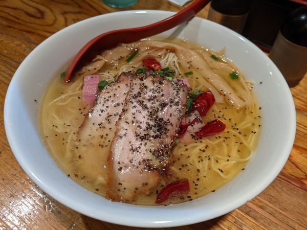 「ペペロンラーメン 1100円」@十夢の写真