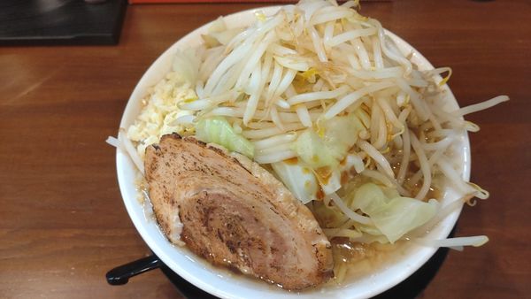 「ラーメン 野菜増しニンニク少なめ」@麺屋 月輝の写真